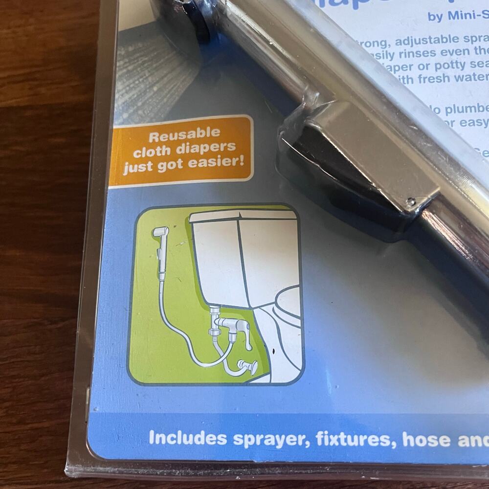 NEW bumGenius Diaper Sprayer Cloth Diaper Cleaner - Picture 3 of 5